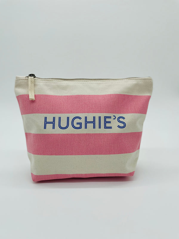 The Pink Stripe Kit Pouch