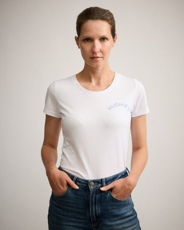 The Ferrymans Womens Fitted T-Shirt - White