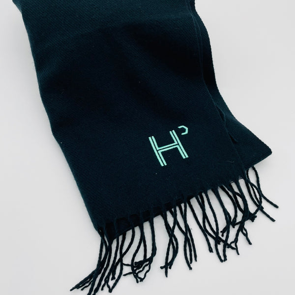 The Navy Scarf - Mint