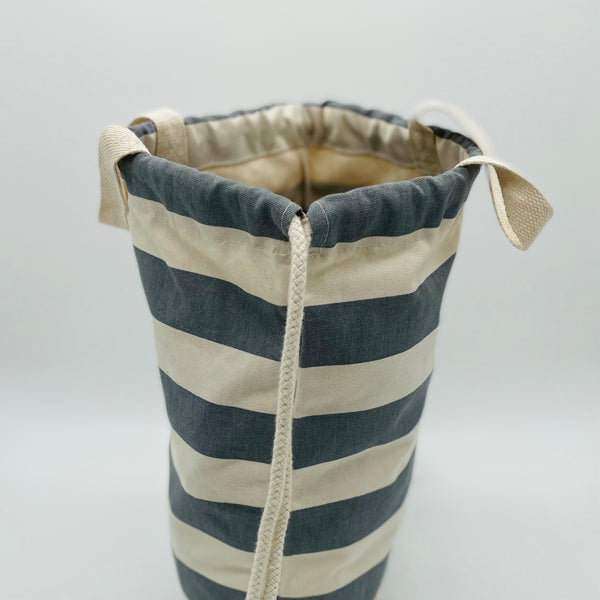 The Grey Stripe Kit Bag