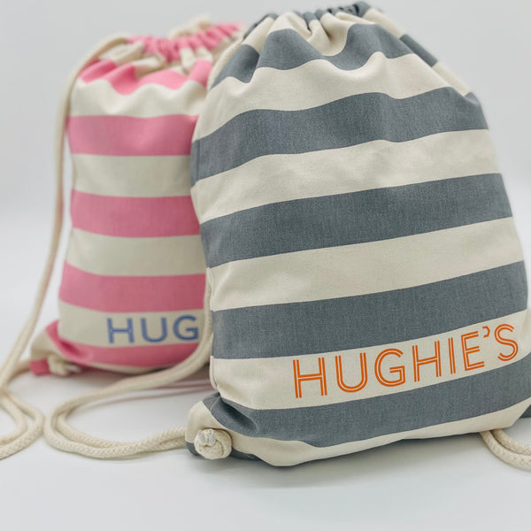 The Pink Stripe Kit Bag