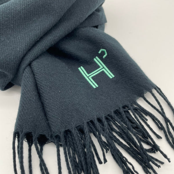 The Navy Scarf - Mint